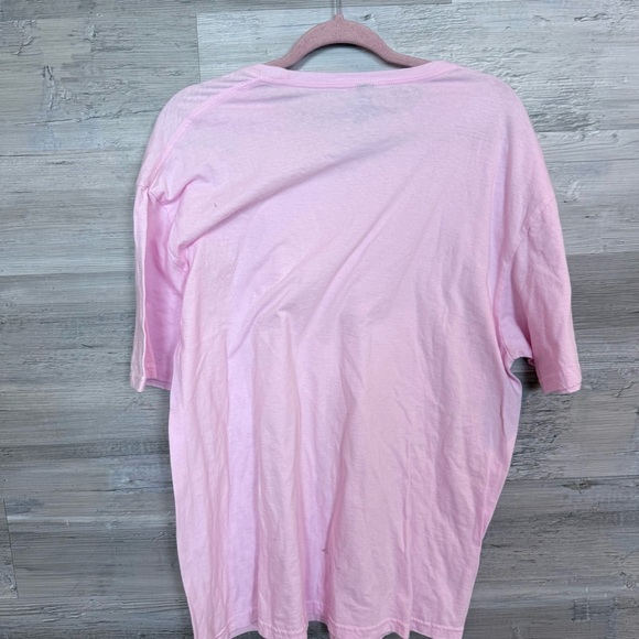 Gildan Softstyle Pink "I Suck at Fantasy Football" Unicorn Tee - XL - Picture 3 of 4